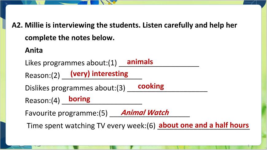 譯林版英語九年級上冊 Unit 6 Period 4 Integrated skills & Study skills PPT課件第5頁