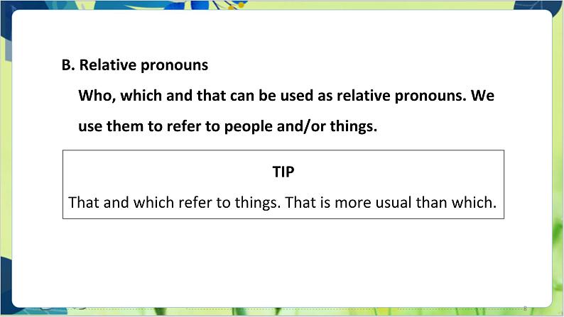 译林版英语九年级上册 Unit 8 Period 3 Grammar PPT课件第8页
