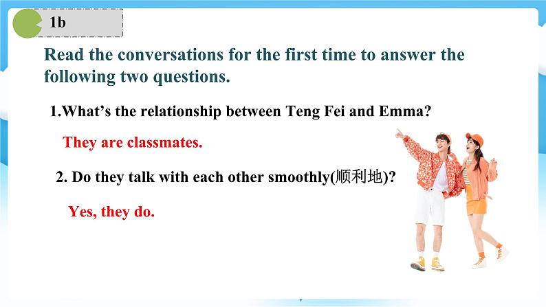 Starter Unit 1 Hello Section B(课件+素材) -2024-2025学年人教版(2024)英语七年级上册07