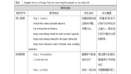 沪教牛津版(六三制)七年级下册Module2 Man’s best friendsUnit 3 Our animal friends.精品教案