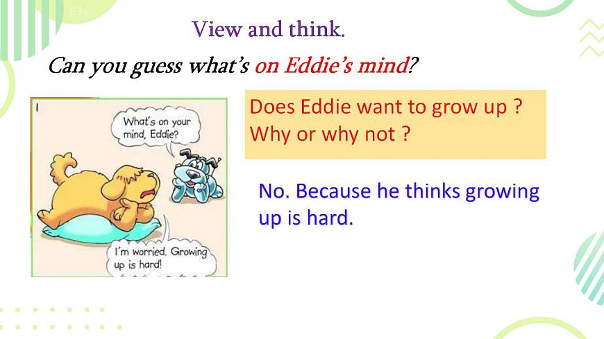 Module 1 Unit 4 Growing up Comic  Welcome（課件）-2024-2025學(xué)年牛津譯林版英語(yǔ)九年級(jí)上冊(cè)第5頁(yè)