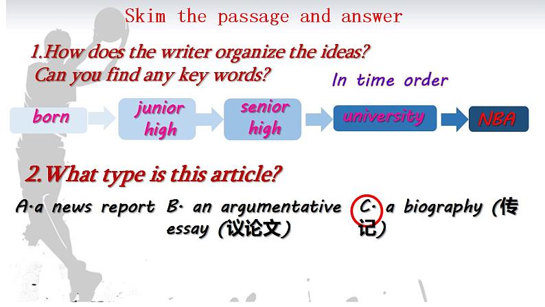Module 1 Unit 4 Growing up Reading I(课件)-2024-2025学年牛津译林版英语九年级上册07