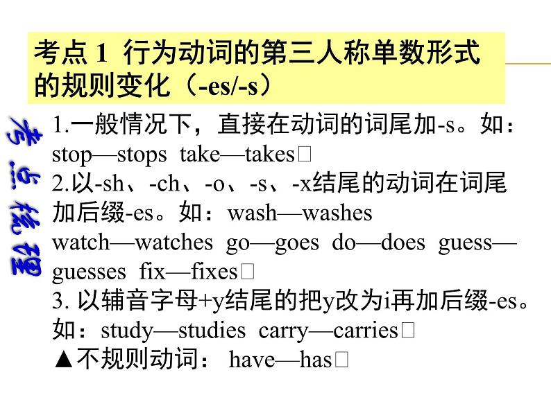 【中考宝典】中考英语(深圳地区)复习语法课件:动词时态第4页