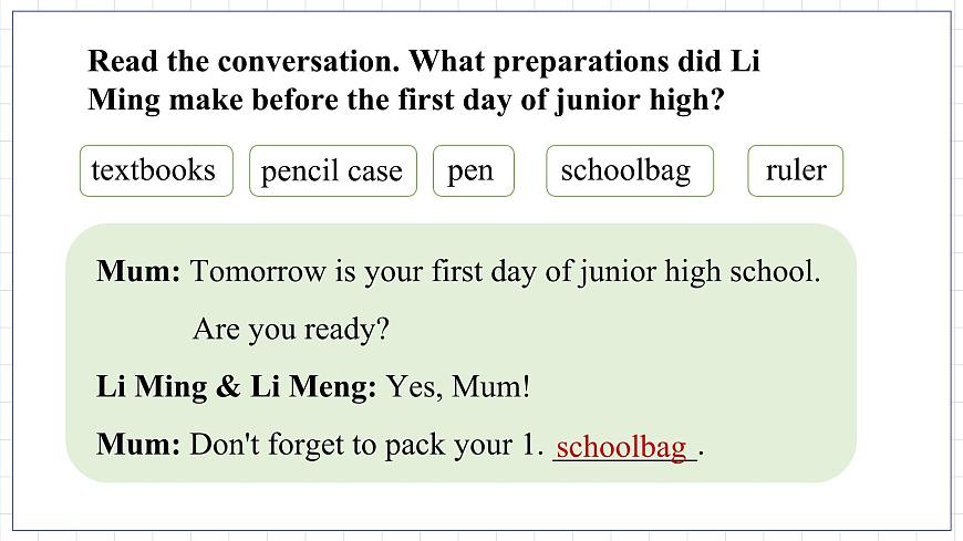 Starter Welcome to junior high Lesson 1 Get ready (課件)--2024-2025學(xué)年外研版(2024)英語七年級上冊第7頁
