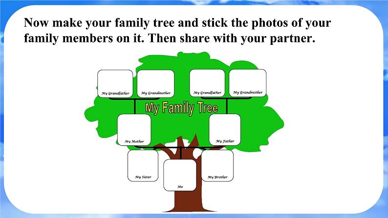 Unit 2 We’re Family! Section B Project 课件- 2024-2025学年人教版七年级英语上册06