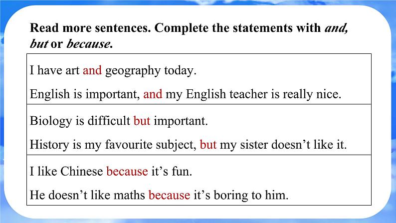 Unit 4 My Favourite Subject Section A (GF-3d) 课件- 2024-2025学年人教版七年级英语上册第5页