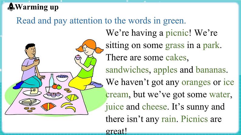 Unit 2 Learning English is fun! Lesson 3 Food words are interesting! 课件 2024-2025学年英语冀教版(2024版)七年级上册03