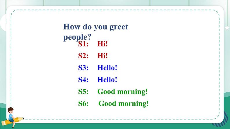 【人教版】七上英语 Starter Unit1 Hello SectionA 课件+音频06