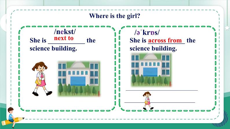 【人教版】七上英语 Unit 3My school Section A 课件05