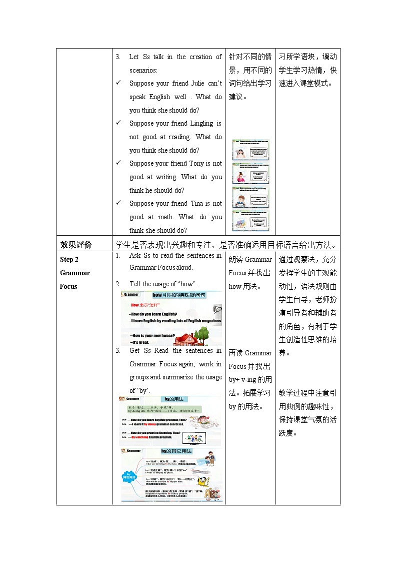 人教版九年级英语全一册 Unit 1 第3课时《Grammar Focus -4c》课件+教案+导学案+分层作业02