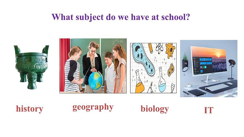 Unit 4 My Favourite Subject 课时1 Section A(1a-1d)课件- 2024-2025学年人教版(2024)七年级英语上册04