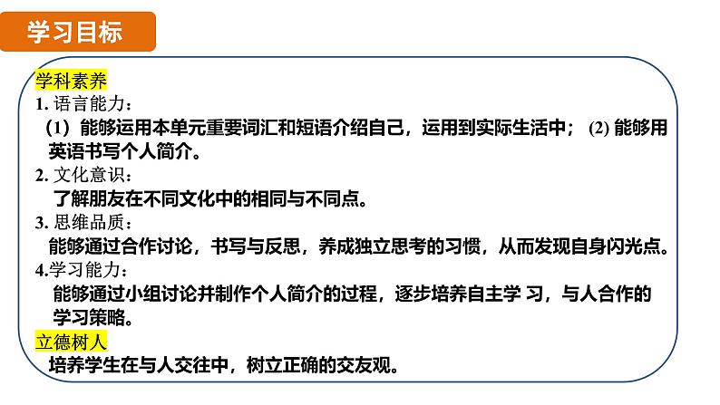 Unit 1 You and me Project (3a-3c)&Reflecting第2页