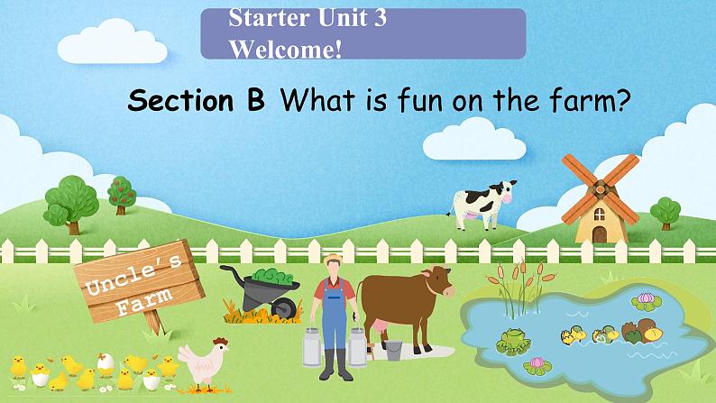 人教版(2024)初中英语7上 Starter Unit 3 Section B 课件01