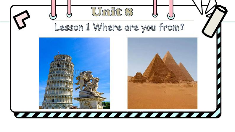 Unit 8 Knowing the world Lesson 1(课件)2024-2025学年冀教版七年级英语上册第1页
