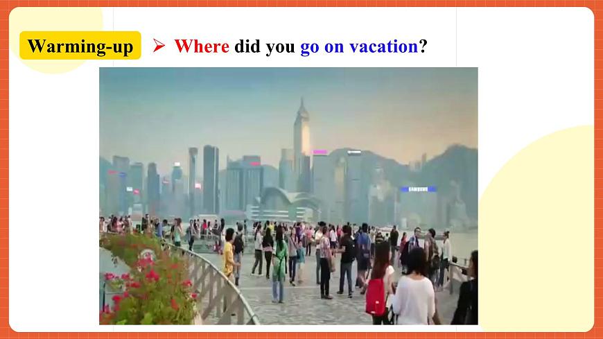 人教新目標(biāo)版英語八年級(jí)上冊 Unit1《Where did you go on vacation？SectionB1a-1e》 課件第2頁