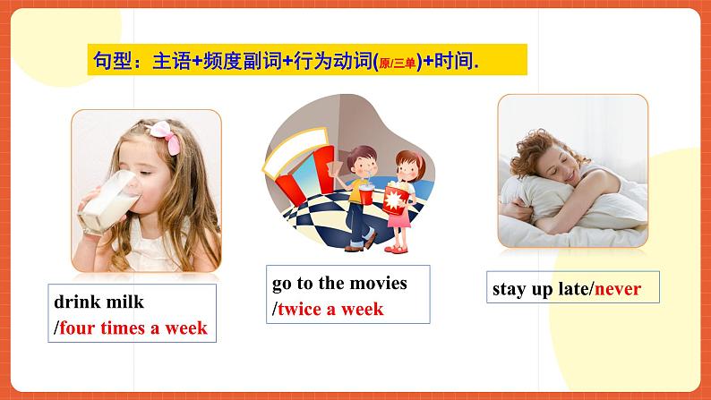 人教新目标版英语八年级上册 Unit2《How often do you exercise SectionB 3a-selfcheck 》课件+导学案+素材05