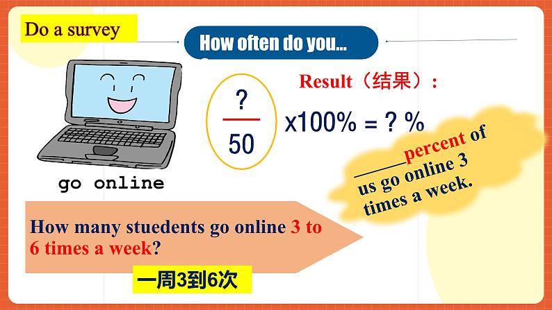 人教新目标版英语八年级上册 Unit2《How often do you exercise ?SectionB(2a-2c )》 课件+导学案+素材05