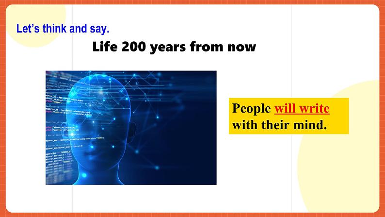 人教新目标版英语八年级上册 Unit7《Will people have robots?SectionB1a-1e》课件+素材07