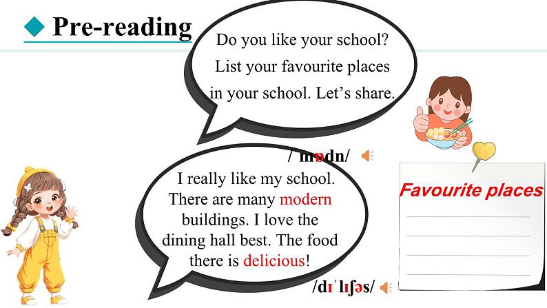 Unit 3 My School Section B(1a—2b)课件--2024-2025学年人教版英语七年级上册第3页