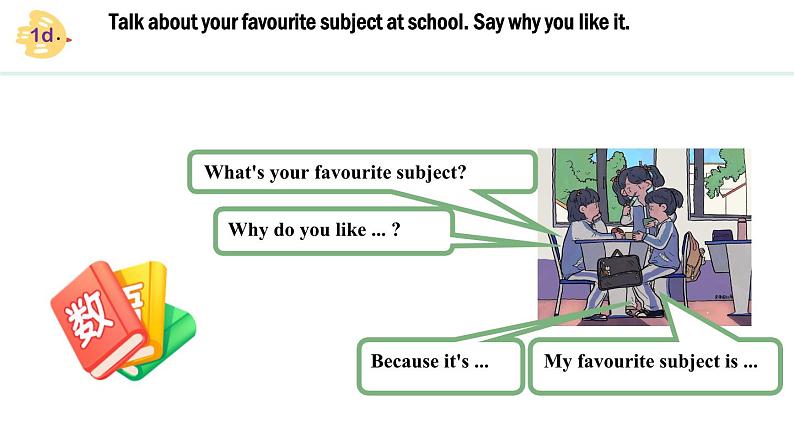 Unit 4 My Favourite Subject Section A(1a—2f)课件--2024-2025学年人教版英语七年级上册第7页