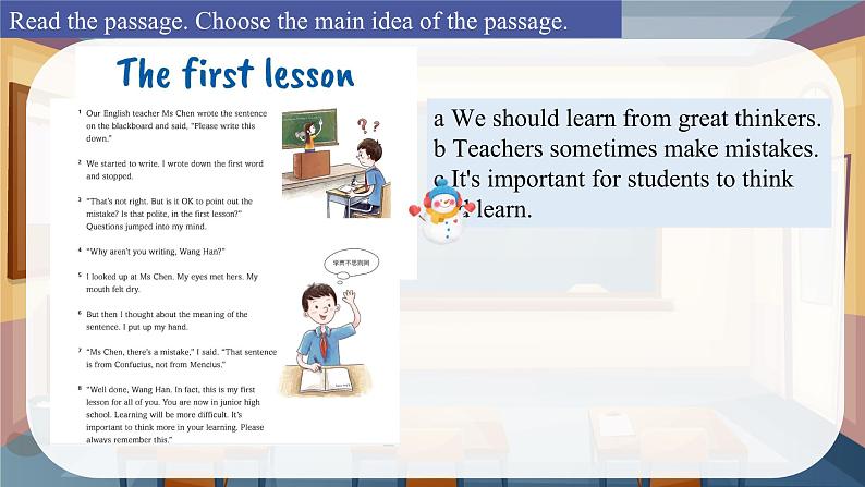 新外研版七年级上册Unit1 A new start(Starting out+Understanding ideas)课件06