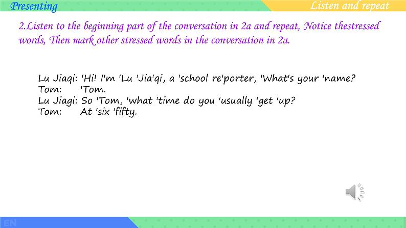 Unit 6 A Day in the Life Section A(课件)-2024-2025学年人教版(2024)英语七年级上册第6页