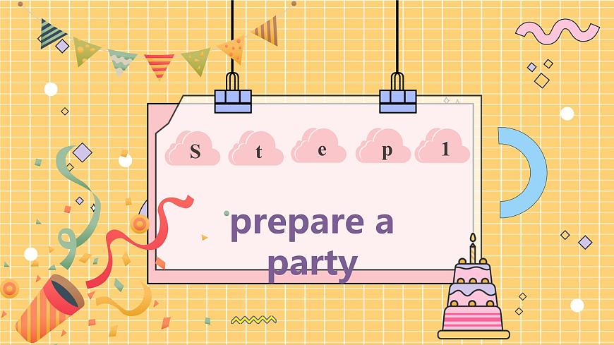 新外研版七年級(jí)英語上冊(cè)Starter  Hold a party課件第5頁