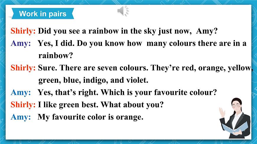 牛津譯林版英語九上Unit 2 《 Colours 》第1課時課件第8頁