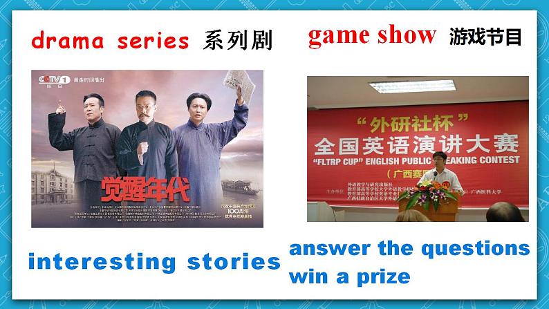 牛津译林版英语九上Unit6 《TV programmes》第1课时课件+分层练习(含答案)04