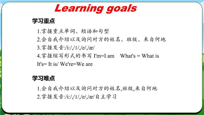 Unit 1 课时1 Section A(1a-Pronunciation)(同步课件)第2页