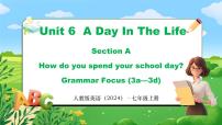 初中英语人教版(2024)七年级上册(2024)Section A授课ppt课件