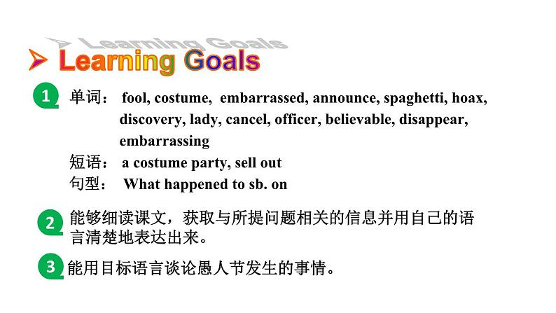 鲁教版(五四制)九年级全册Unit 7 Life is full of the unexpected. Section B 1a~2e课件第2页