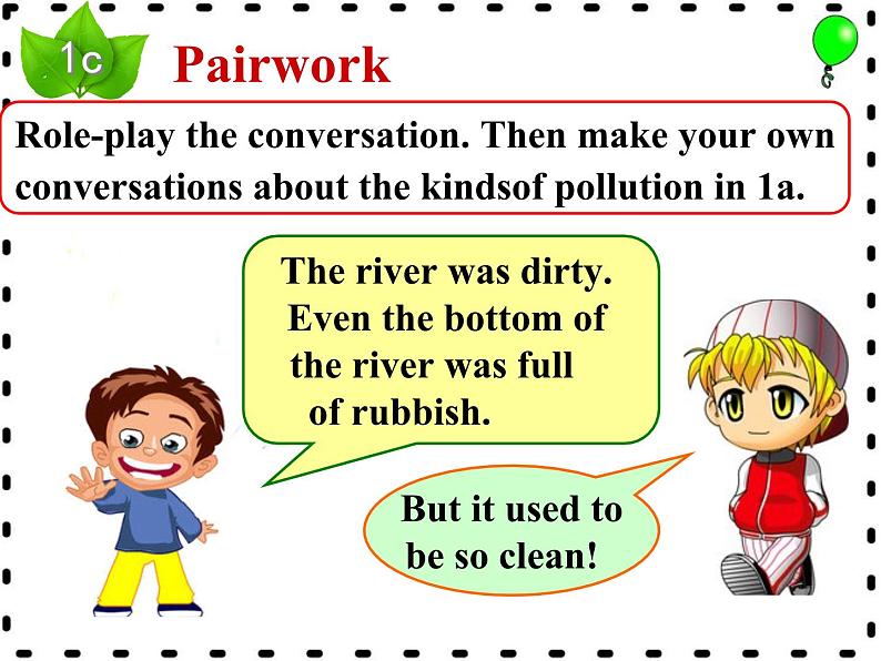 Unit8 We’re trying to save the earth!SectionA(1a-2d)第8页