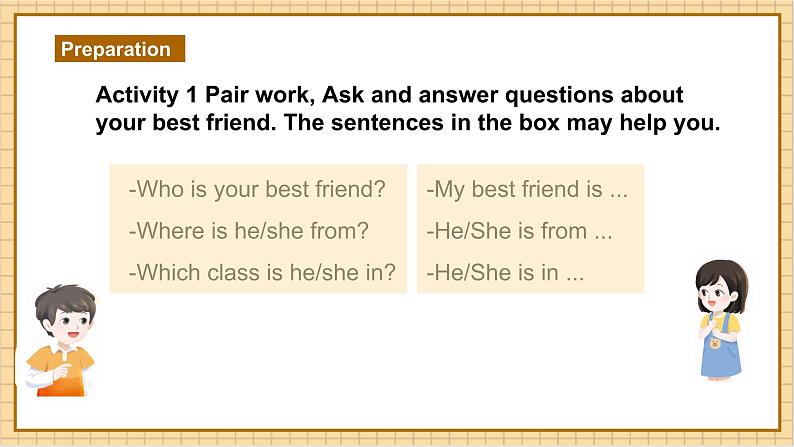 Unit 1 Let`s Be Friends(第4课时)Theme reading教学课件第3页