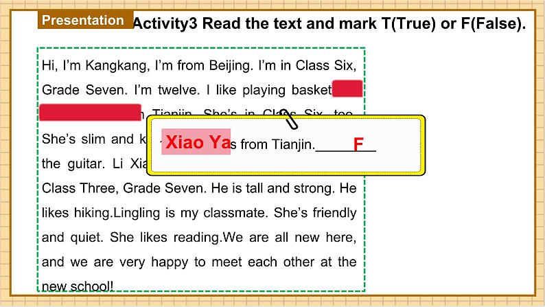 Unit 1 Let`s Be Friends(第4课时)Theme reading教学课件第8页