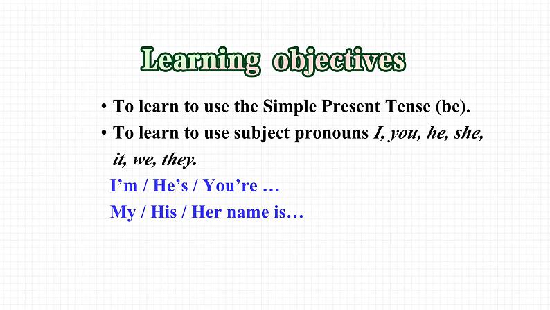 人教版(2024)英语七年级上册Unit1 You and Me Grammar Focus课件02