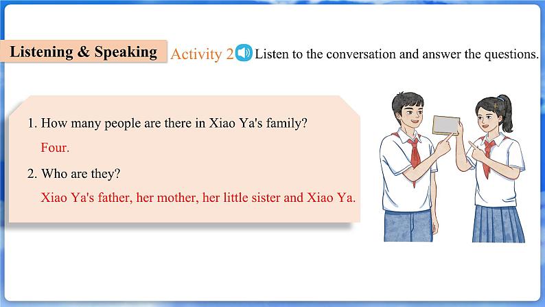 仁爱科普版(2024)英语七年级上册--Unit 2 Meet My Family!第2课时 Function and Pronunciation(课件+教案)06
