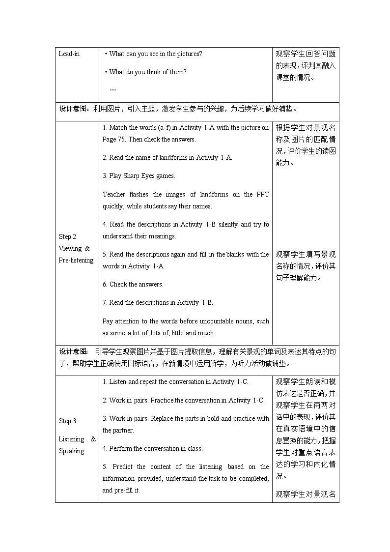 仁爱科普版(2024)英语七年级上册--Unit 5 Love Mother Nature! 第1课时 Listening & Speaking(课件+教案)02