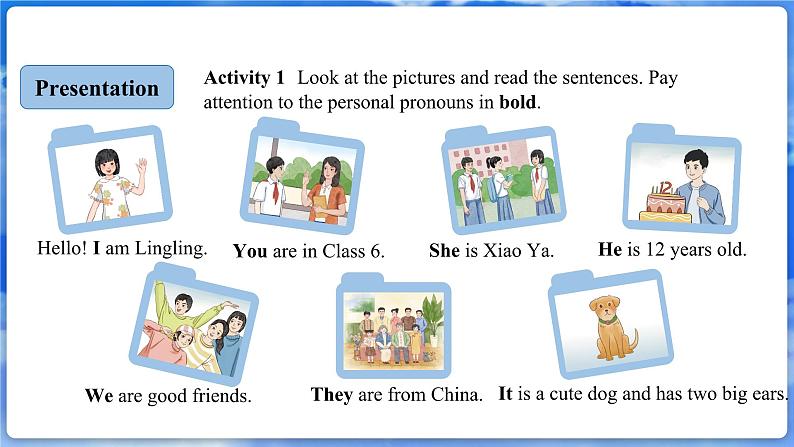 Unit 1 Let's be Frienda! 第5课时 Grammar in Use第3页