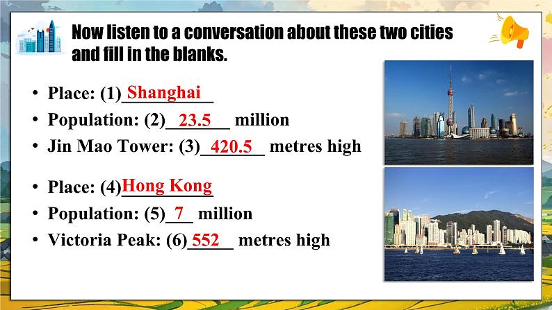 外研版新标准英语八年级上册Module2Unit1It's taller than many other buildigs.课件第6页