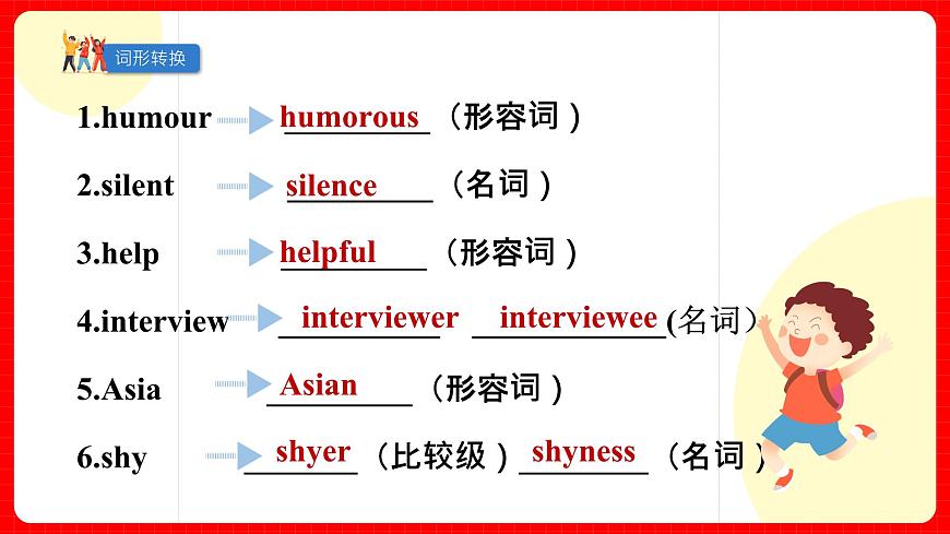 人教版九年級(jí)英語(yǔ)全一冊(cè) Unit 4 單元復(fù)習(xí)課件第8頁(yè)