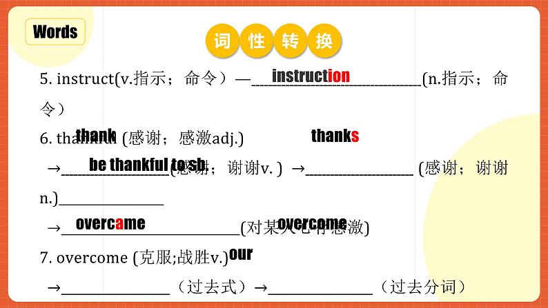 人教版九年级英语全一册 Unit 14 单元复习课件07