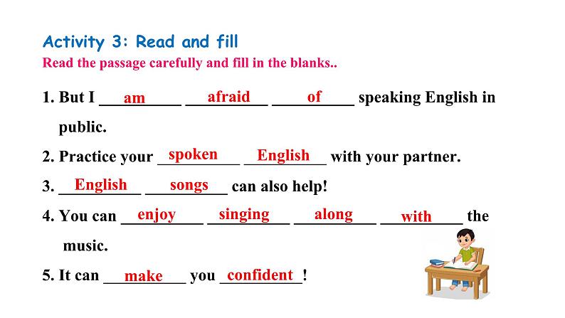 Unit 2 Learning English is fun! Lesson 5 Tips for learning English(课件) 2024-2025学年冀教版(2024)七年级英语上册第4页