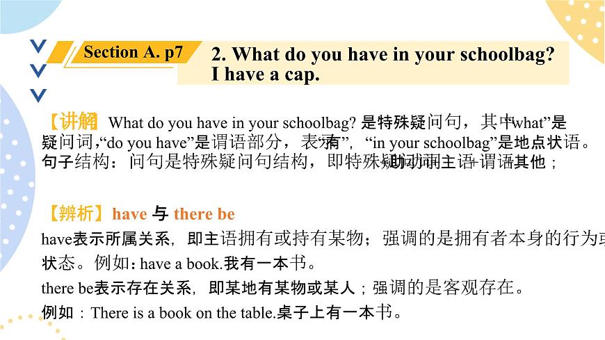 魯教版（五?四學制）?英語_六年級 (上)  - Bridging Unit 2 復習課課件第6頁