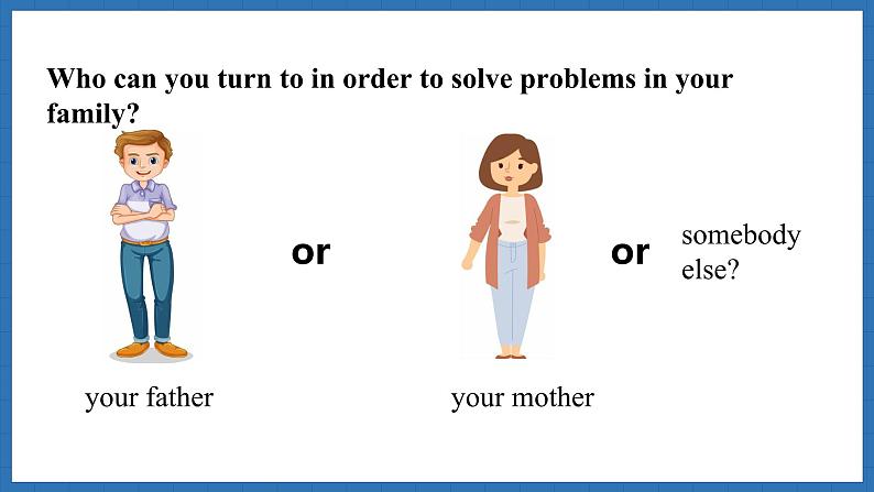 Unit 3 Family ties Lesson 3 Developing ideas (课件)--2024-2025学年外研版(2024)英语七年级上册04