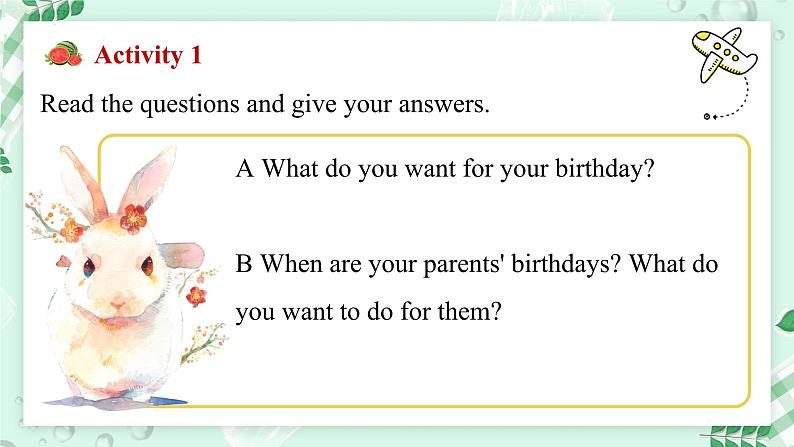 【核心素养】冀教版英语七年级上册 Unit 4 My family Lesson 3 Grandma's birthday party 课件03