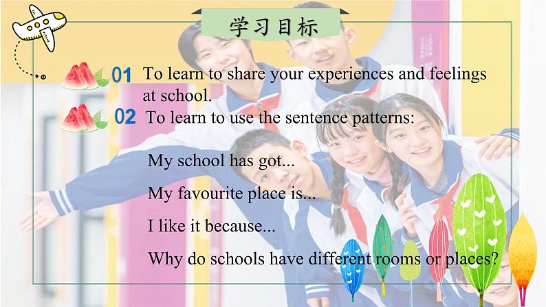 【核心素养】北师大版英语七年级上册 Unit 2 School Life Lesson 4 My Favourite School Places (课件)第2页