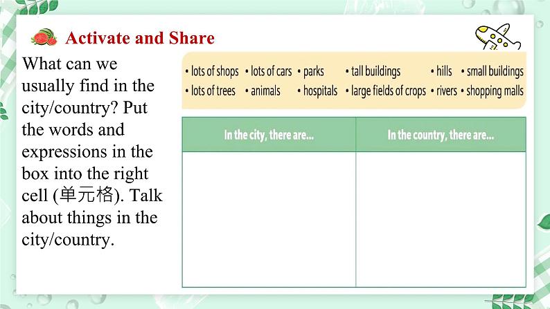 【核心素养】北师大版英语七年级上册 Unit 3 Home and Places Lesson 4 Near My Home (课件)03