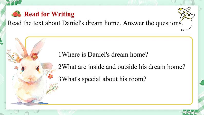 【核心素养】北师大版英语七年级上册 Unit 3 Home and Places Lesson 5 Workshop (课件)04