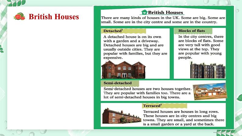【核心素养】北师大版英语七年级上册 Unit 3 Home and Places Lesson 6 Reading Club(课件)03